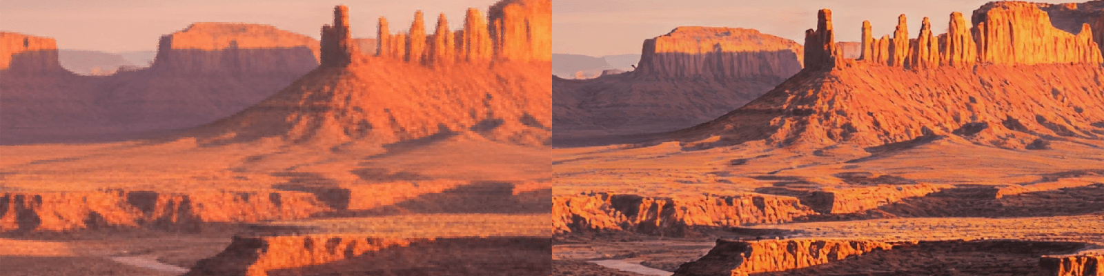 Enhance image resolution