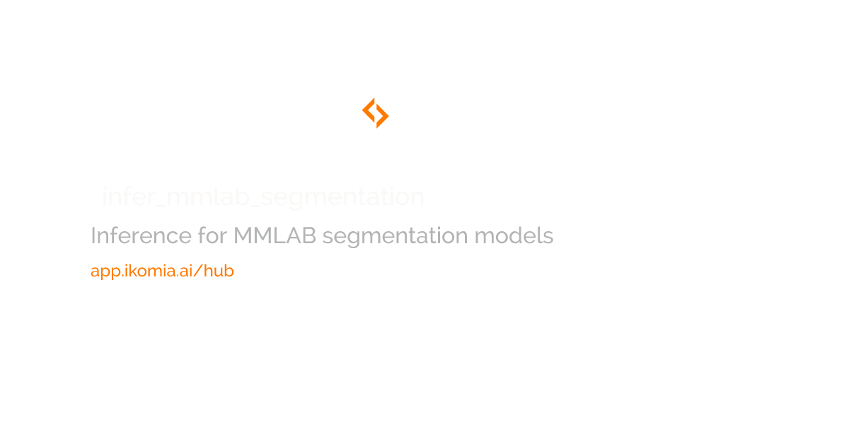 infer_mmlab_segmentation · Semantic Segmentation Algorithm · Ikomia HUB